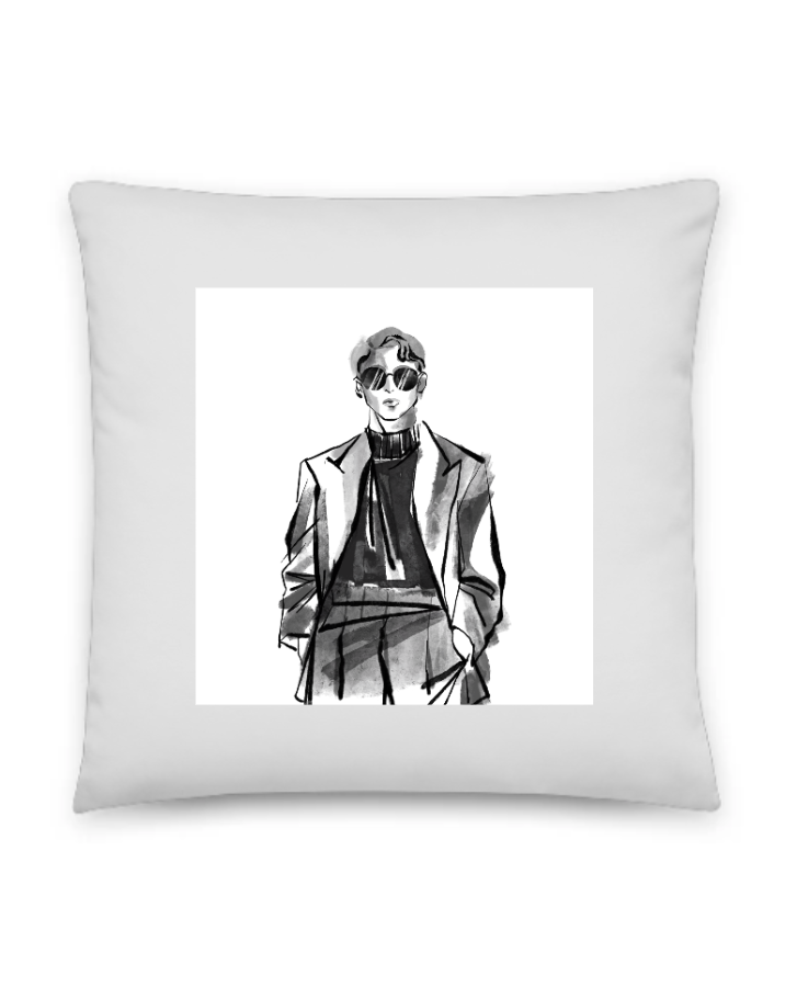 pillow || throw pillow || - Front