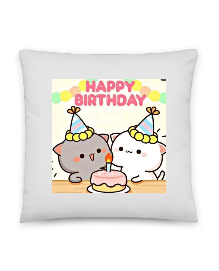 pillow birthday for loves - Front