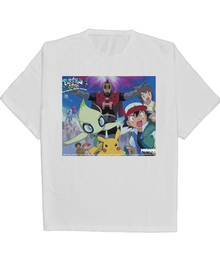 pokemon oversized tshirt  - Front