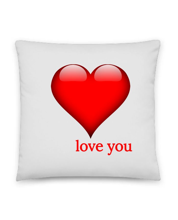 love pillow  - Front