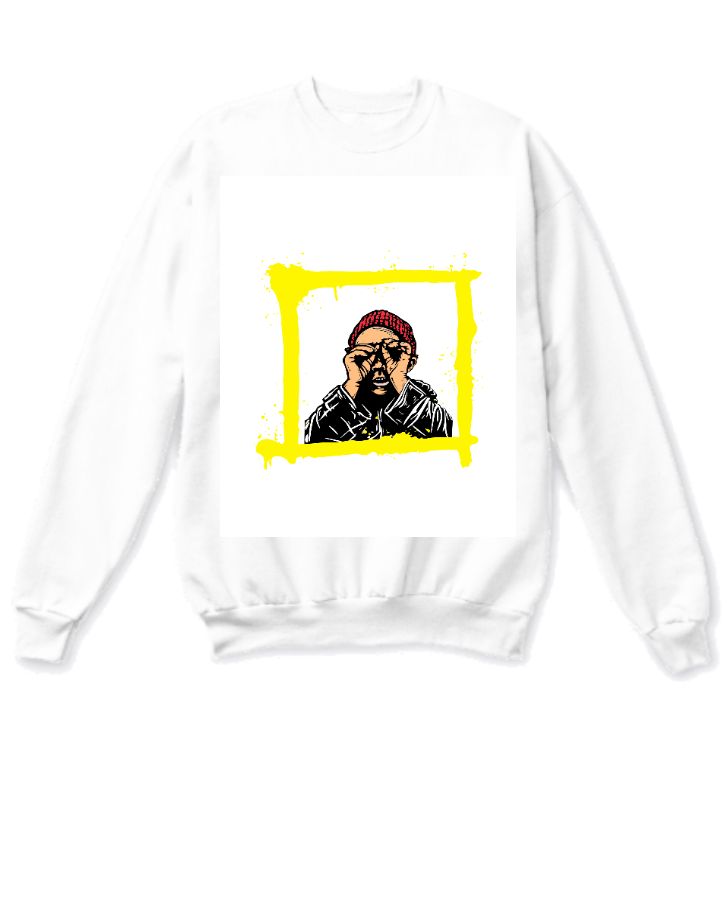 printed sweatshirt  - Front