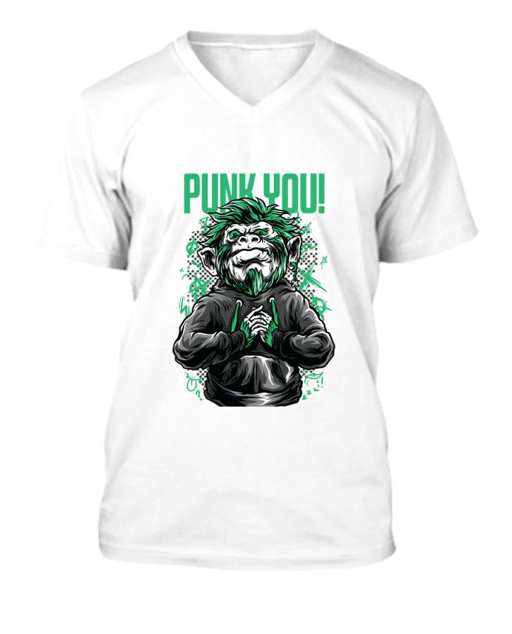PUNK YOU T-SHIRT - ROCKSTAR  - Front