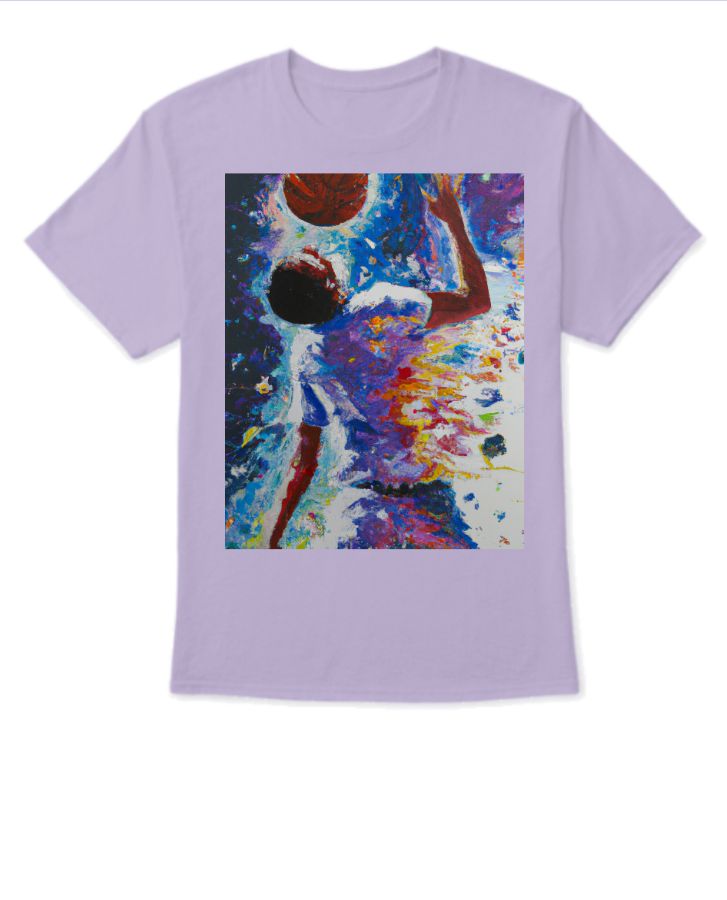 purple basketball design - 001 - Front