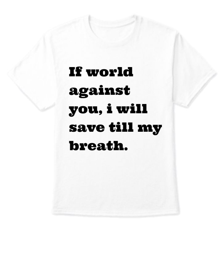 quotes tshirt - Front