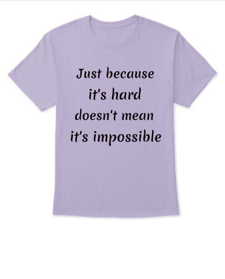 quotes printed t  shirt - Front