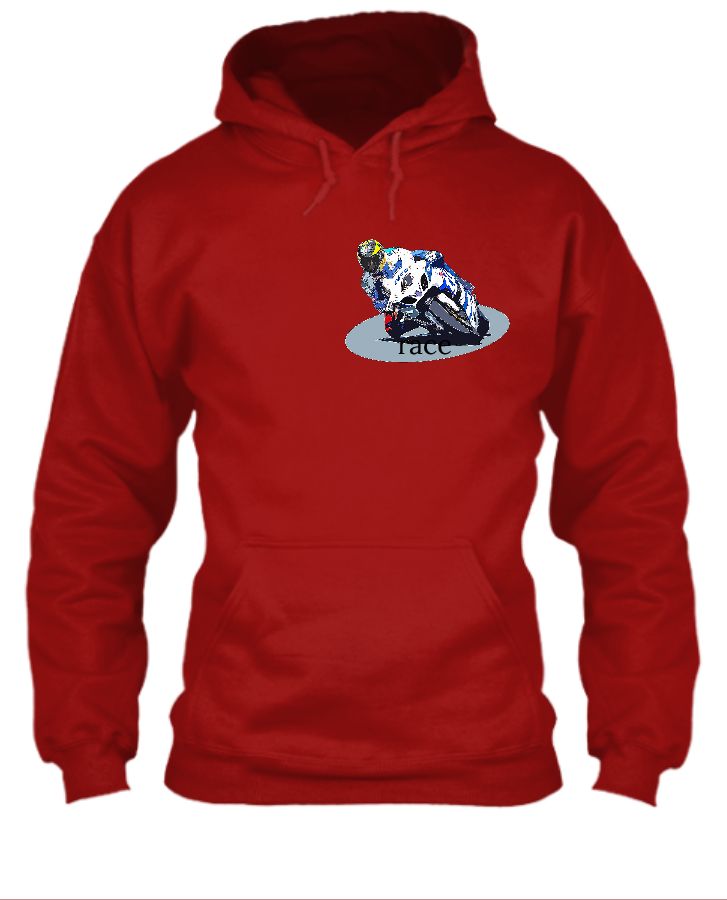 race bike tshirt - Front