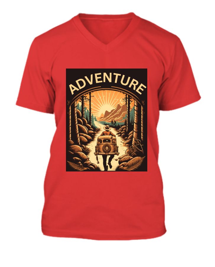 adventure tshirt - Front