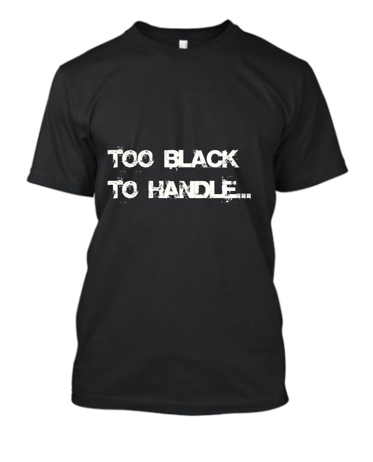 Black half sleeve T-shirt - Front