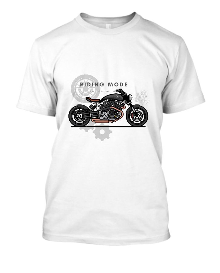 riding mode, cool tshirt for cool riders - Front