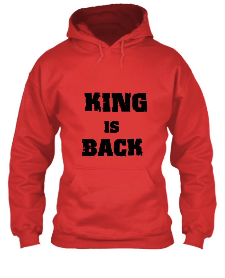 KING IS BACK - Front