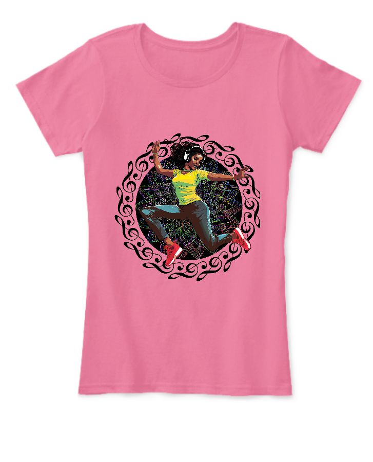 music t-shirt - Front