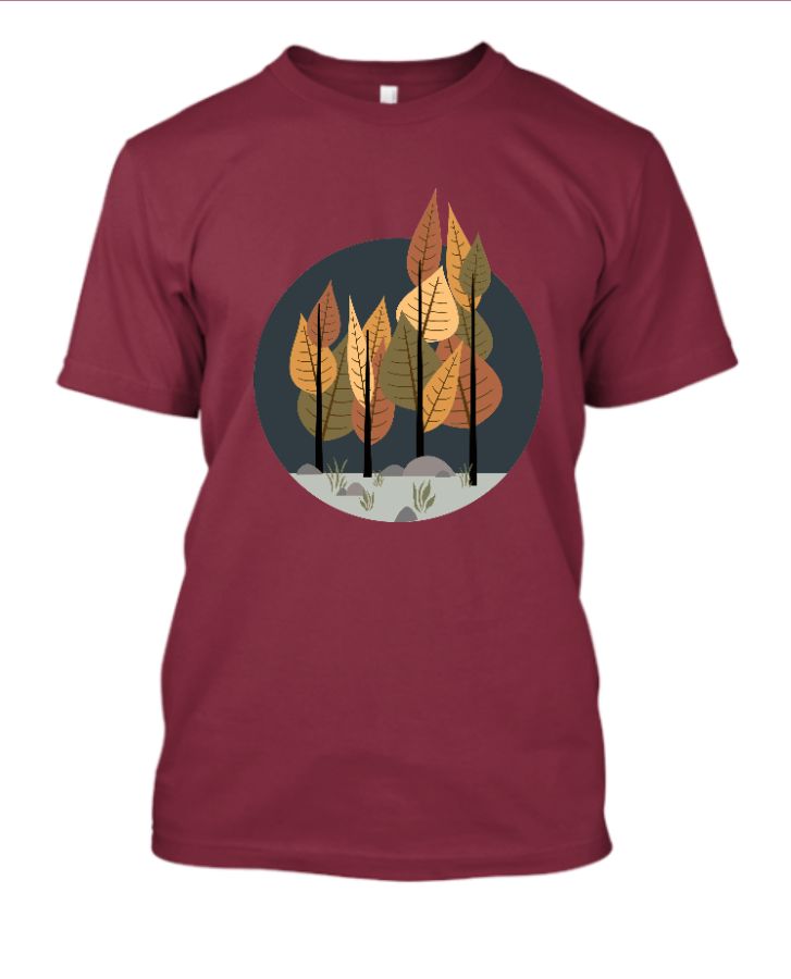 round nqck tee-shirt  - Front