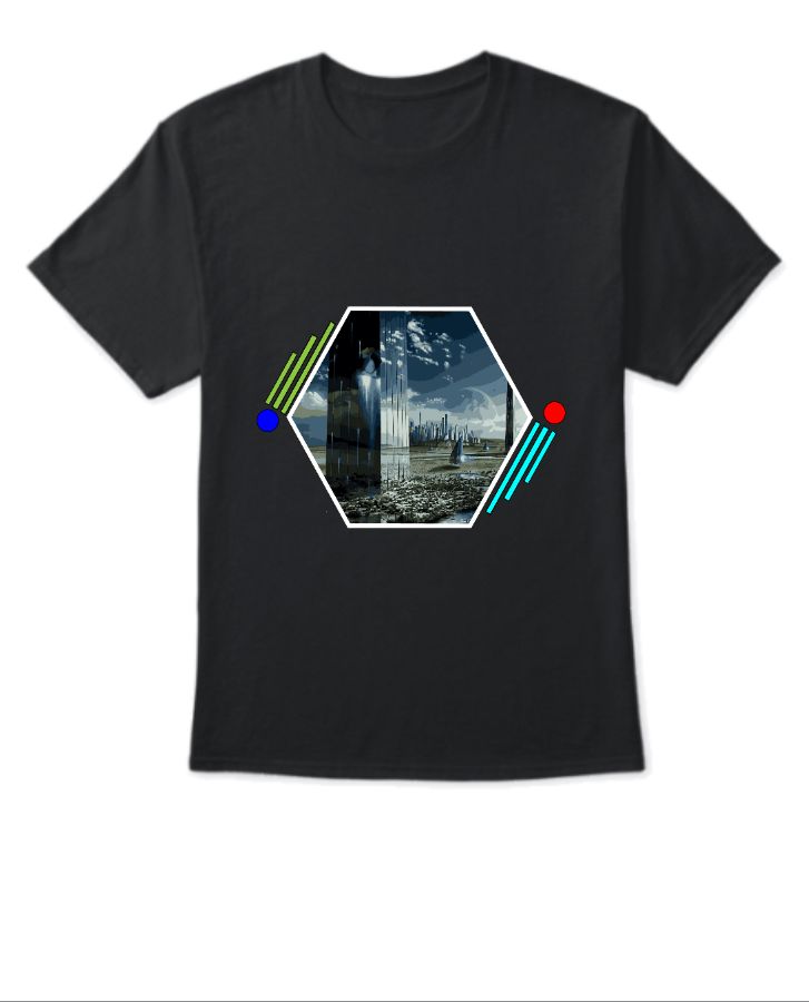 sci fi t-shirt - Front