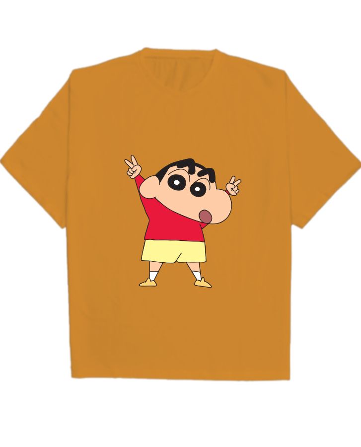 Shinchan | Oversized Tshirt - Front