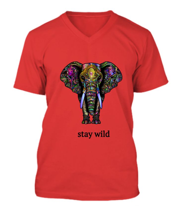 stay wild t-shirt  - Front
