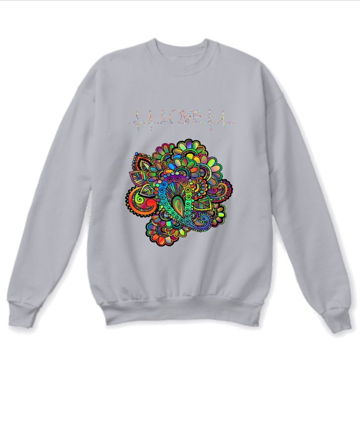 shool love sweatshirt - Front
