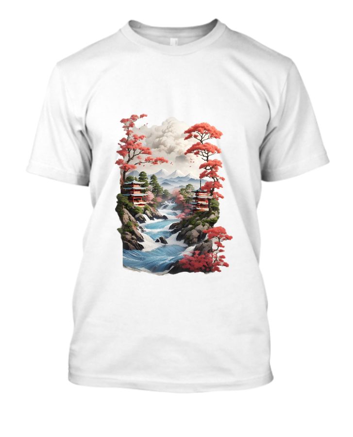 simple japnese t  shirts  - Front