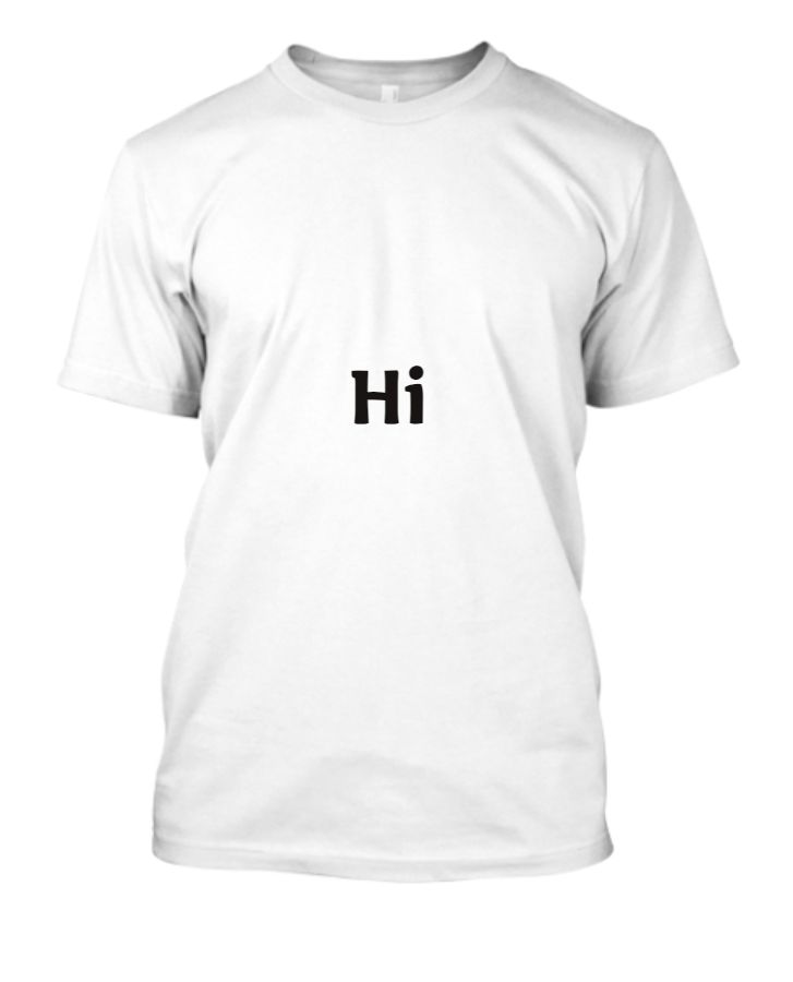 simple t shirt - Front