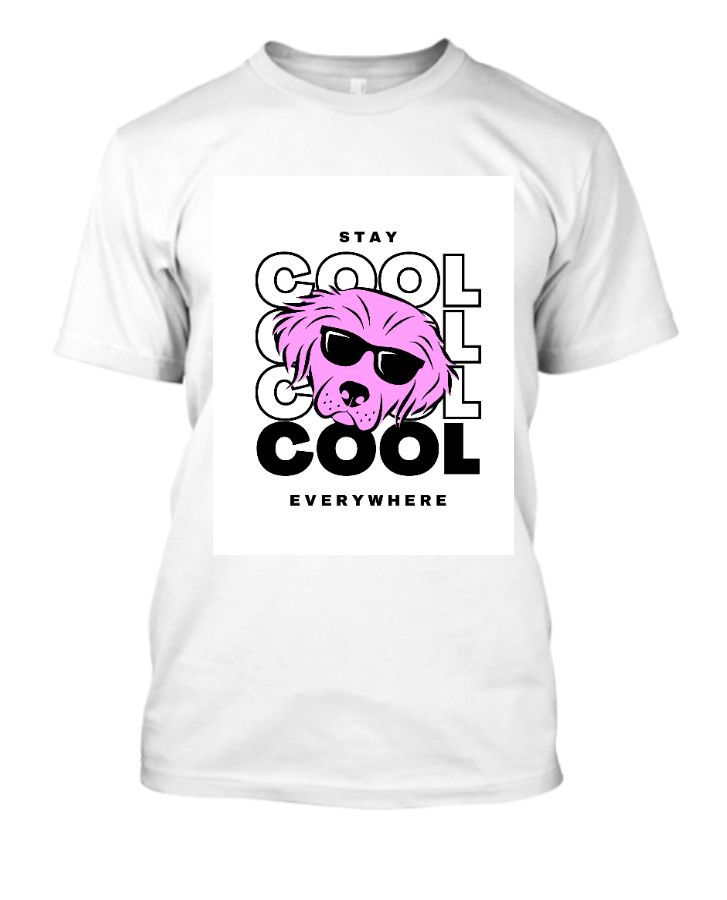 simple white T-Shirt - Front