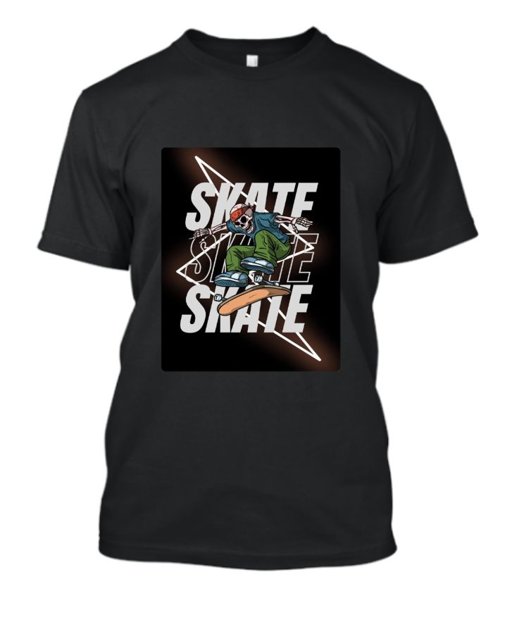 skeleton skate shirt - Front