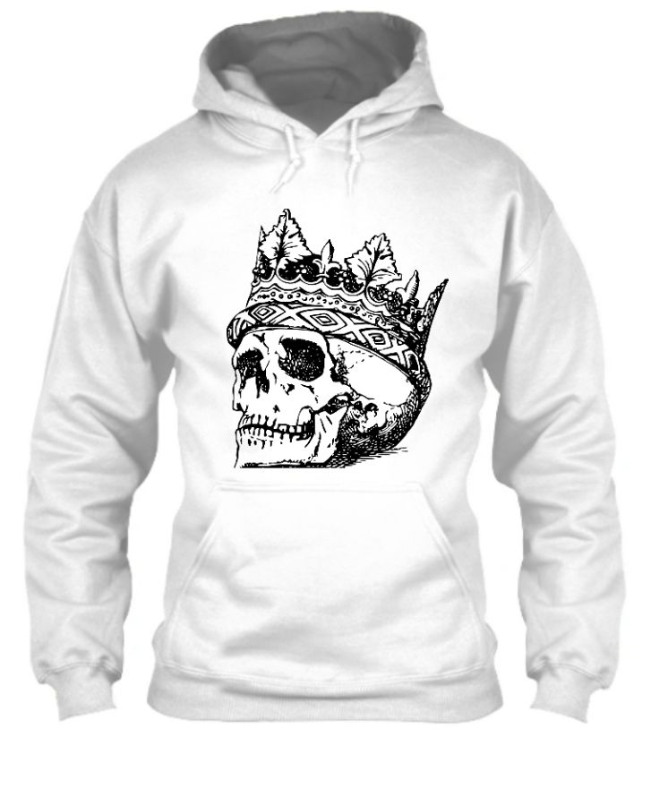 skull hoodi - Front