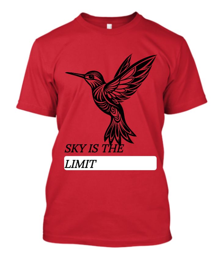 Half sleeve red t-shirt - Front