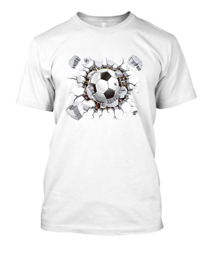 soccer ball breaking wall - Front