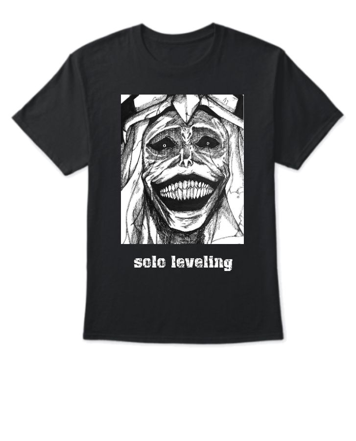 solo leveling-tee - Front