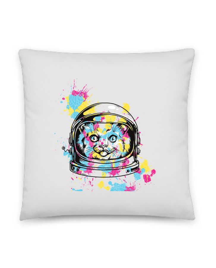 space cat pillo - Front