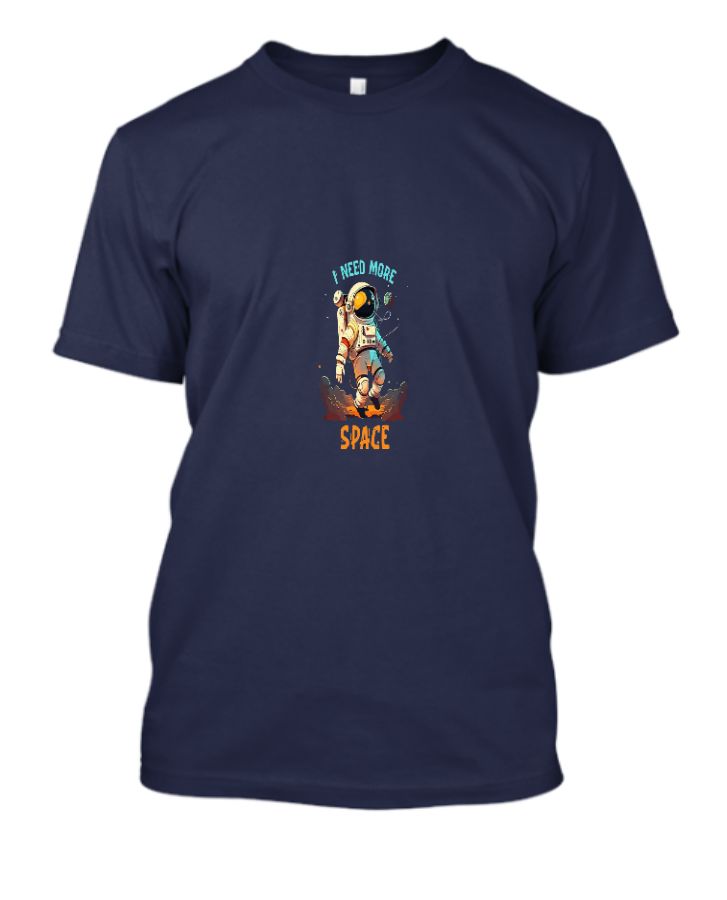 space man | half T-shirt for man - Front