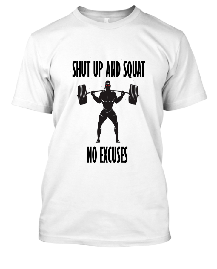 Shut up and squat - Front