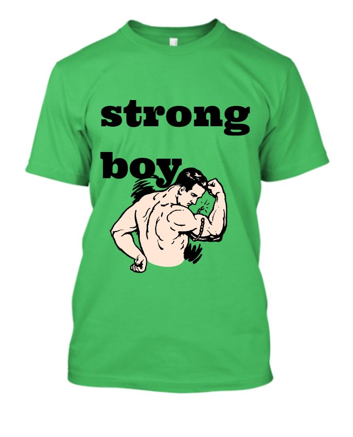 strong boy - Front