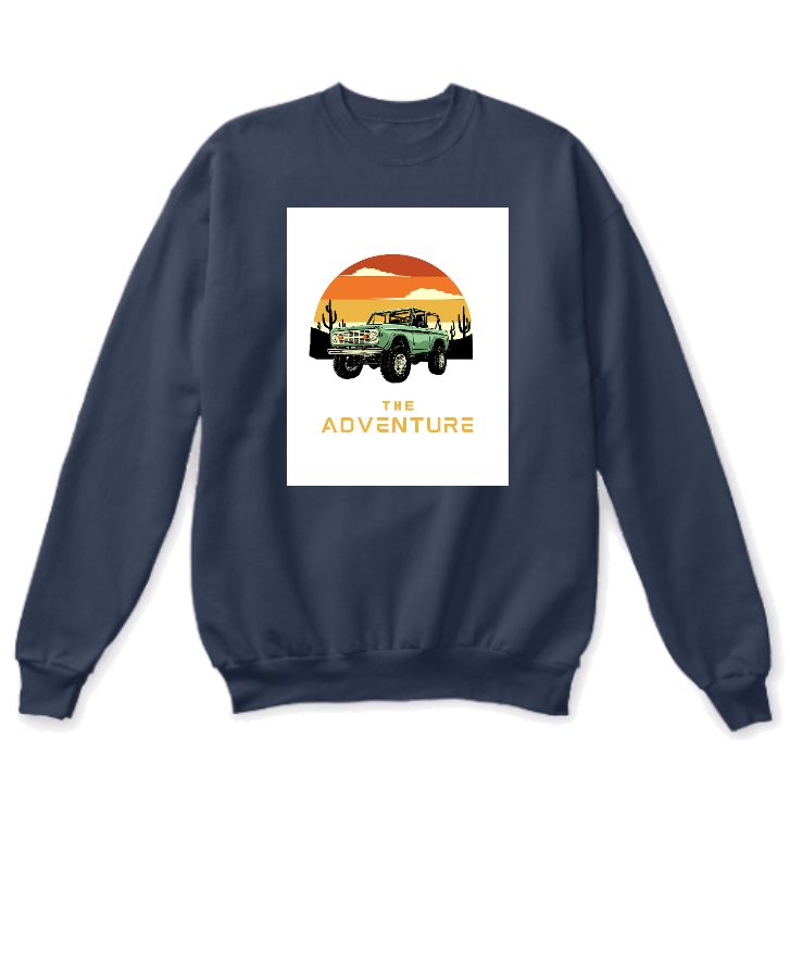 summer sweatshirt adventure - Front