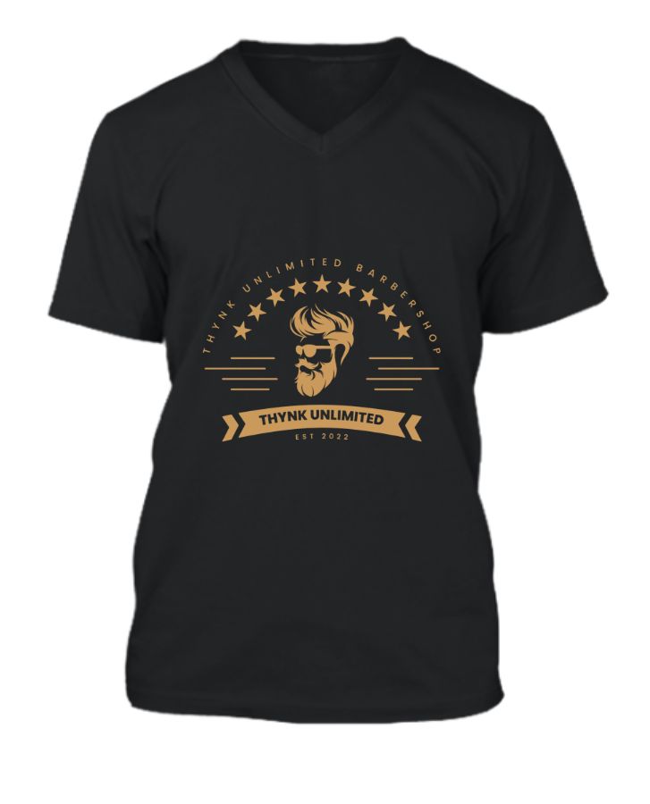 summer v - neck t-shirt - Front