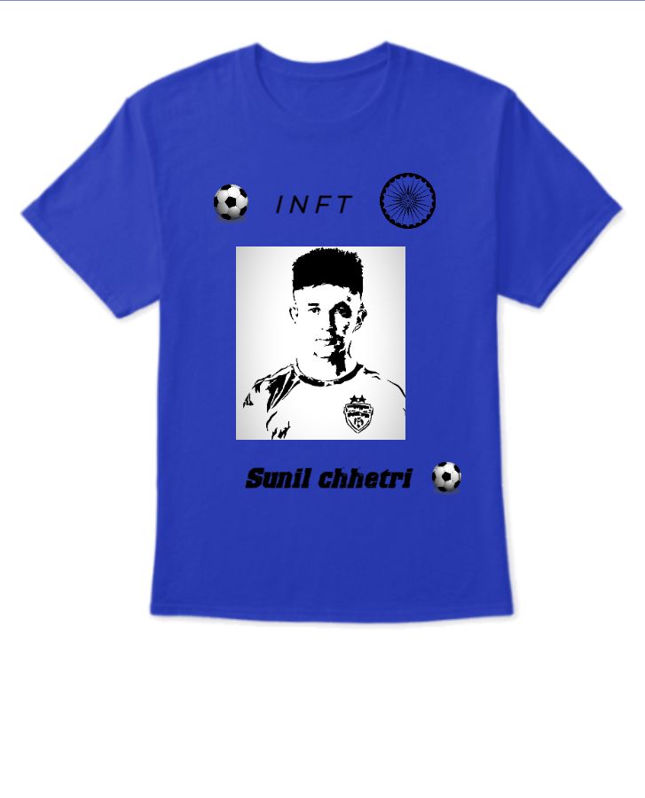 sunil chhetri t_shirt - Front