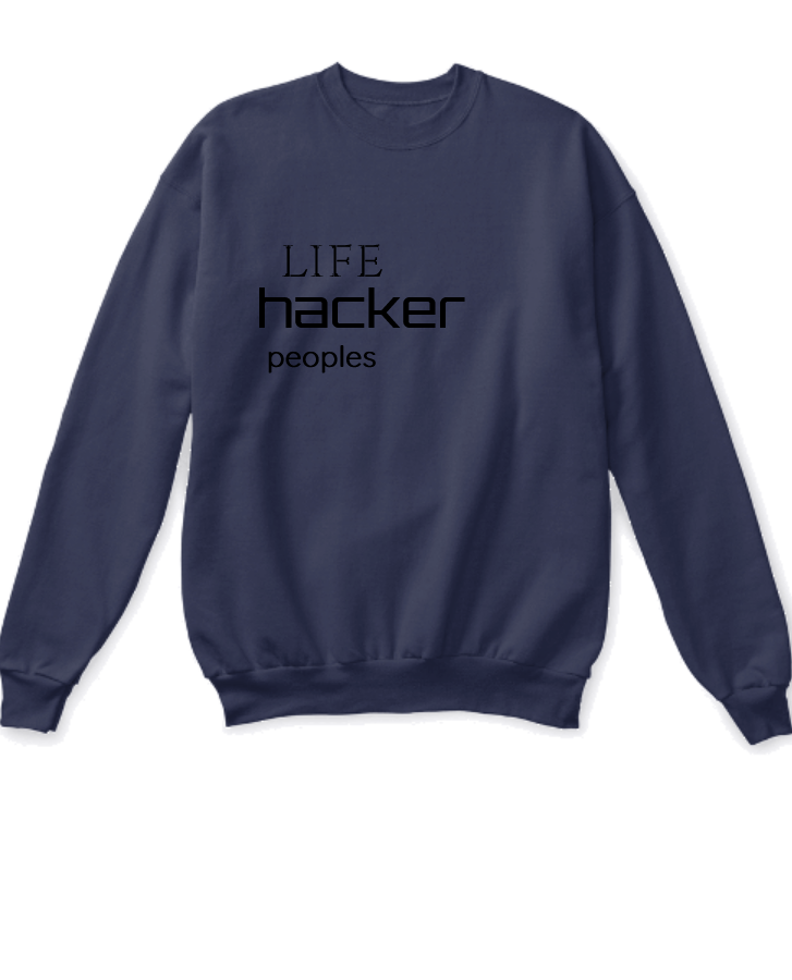 sweat t.shart  for lifehackers - Front