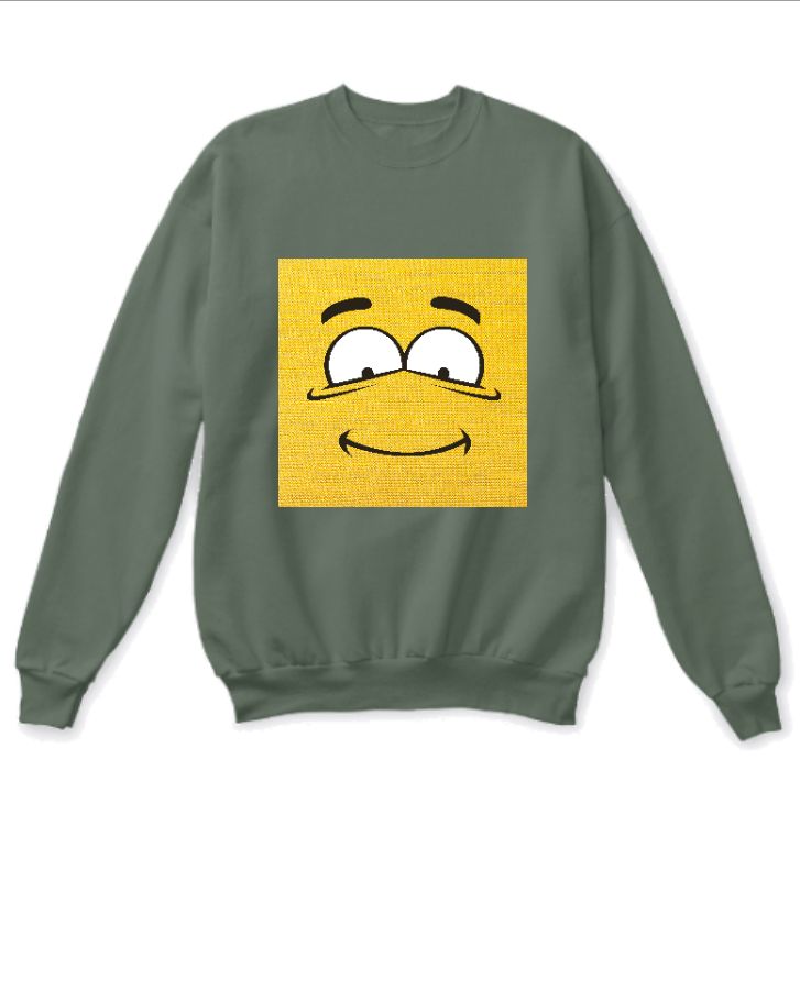 sweatshirt smiley - Front