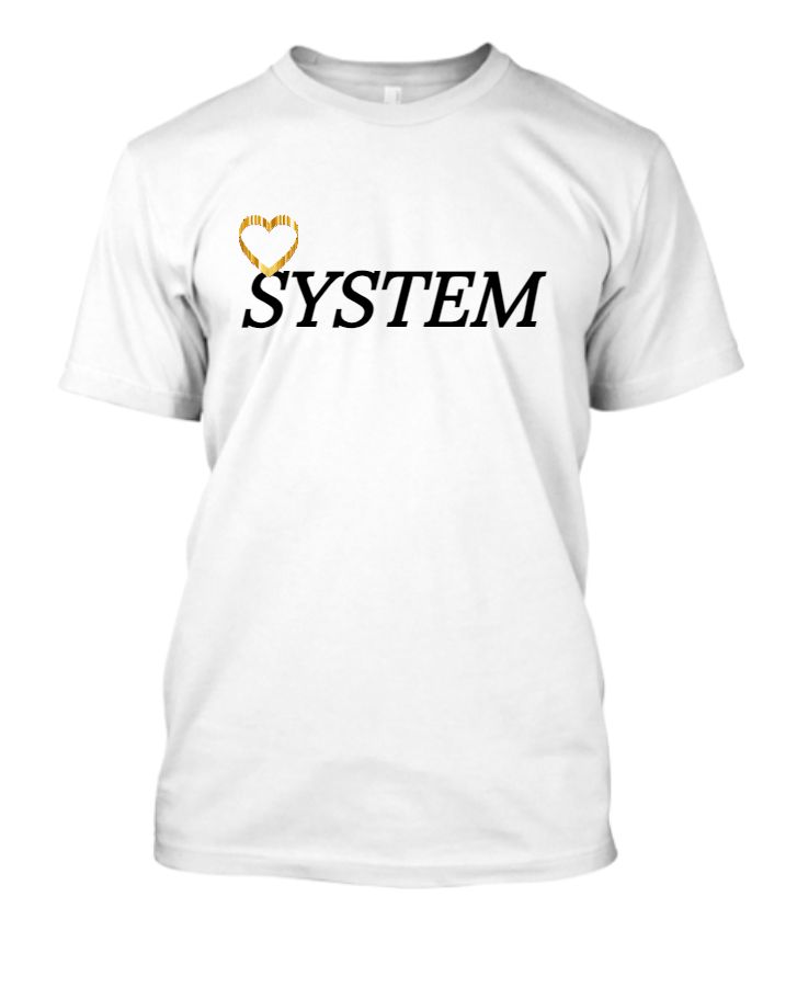 system t-shirt - Front
