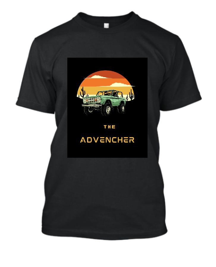 Half sleeves t-shirt | Adventure | Travelling | Sunset - Front