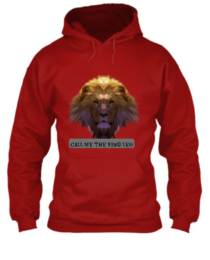 lion hoddie - Front