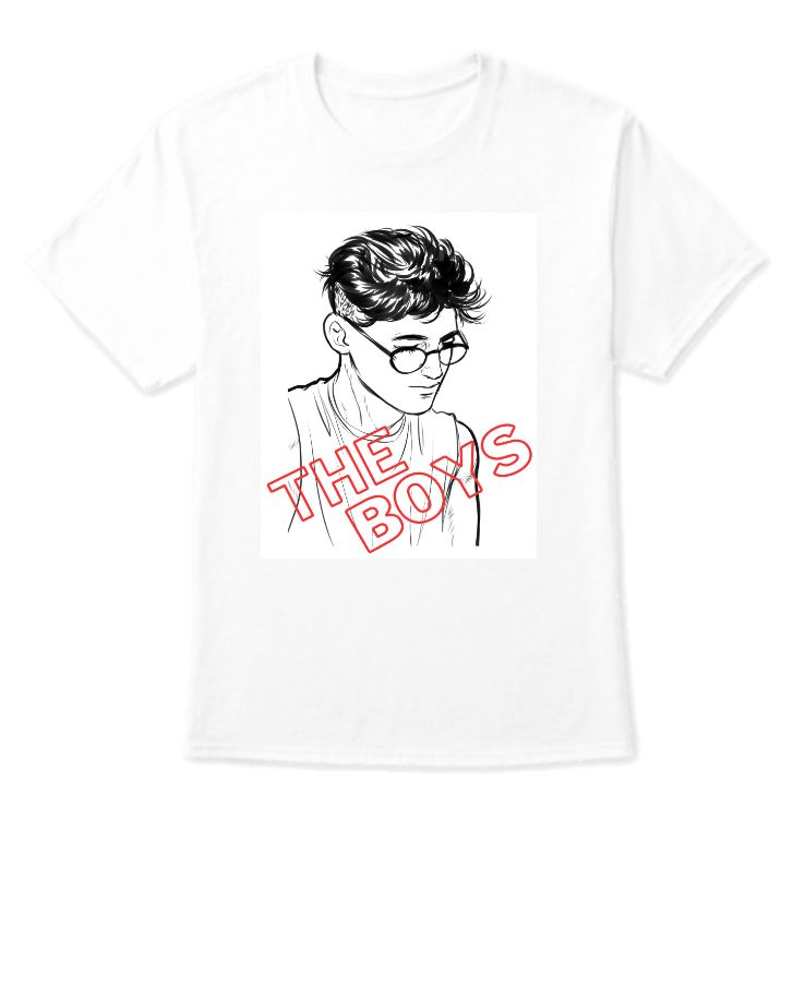 the boys white t-shirt - Front