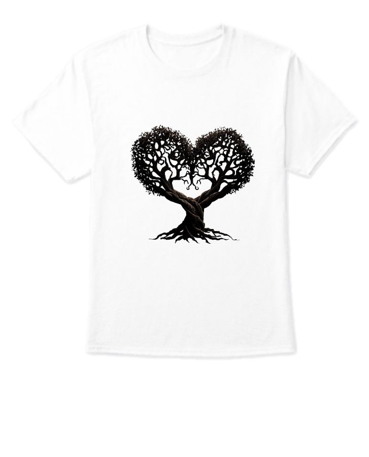 the heart t shirt - Front