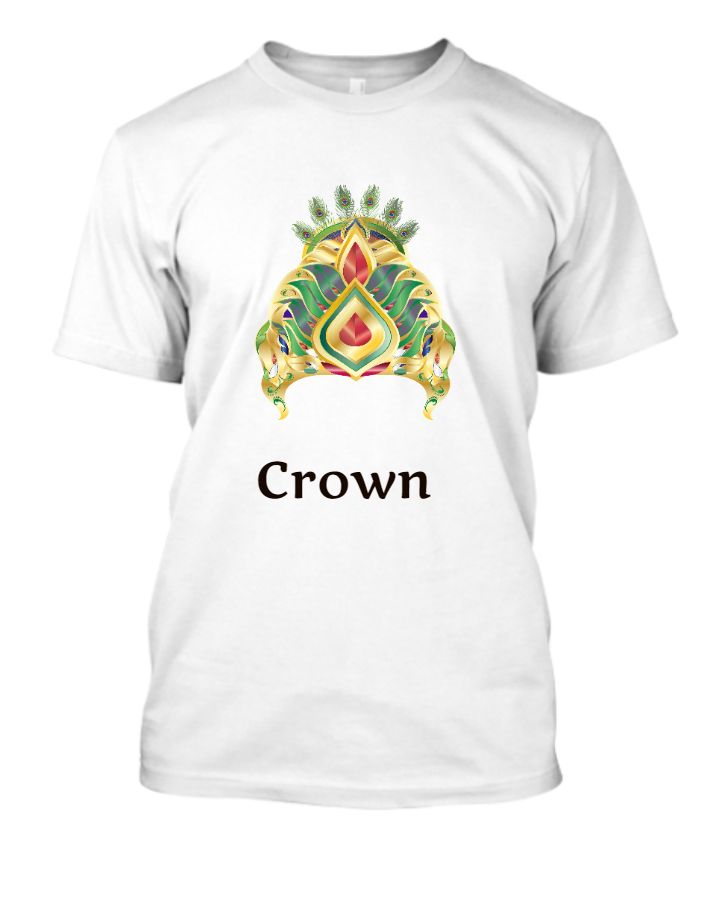 this is a crown t-shirt - Front