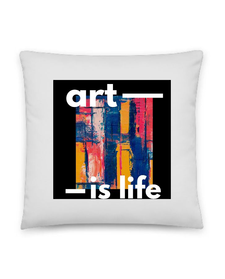 throw pillow  - Front