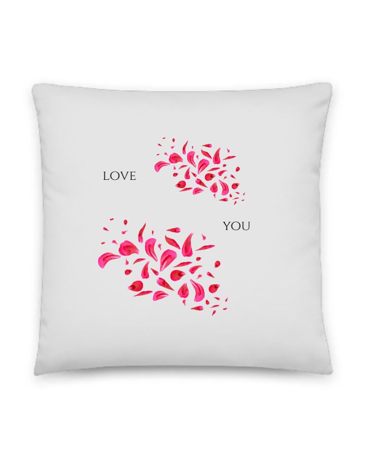 throw pillow nature - Front