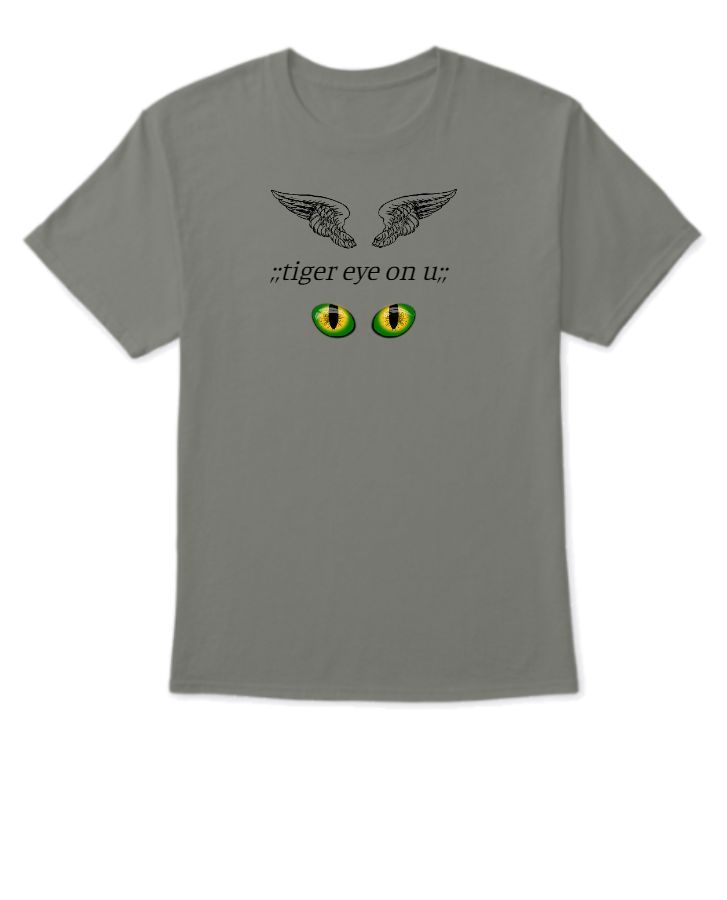 tiger eye on you - Front