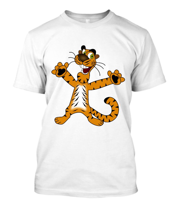 tiger t shirt - Front