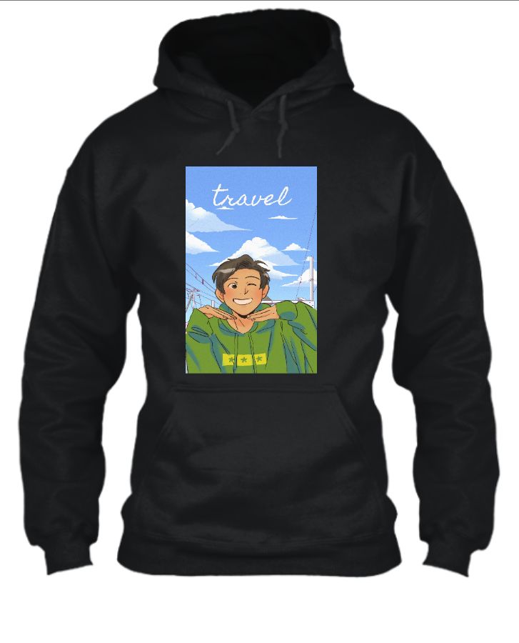 travel T-shirt  - Front