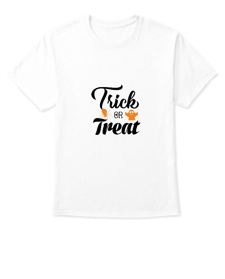 trick or treat tee  - Front