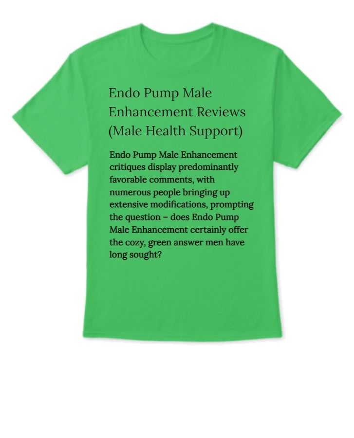 Endo Pump Male Enhancement Reviews (2024 Urgent Warning) - Front